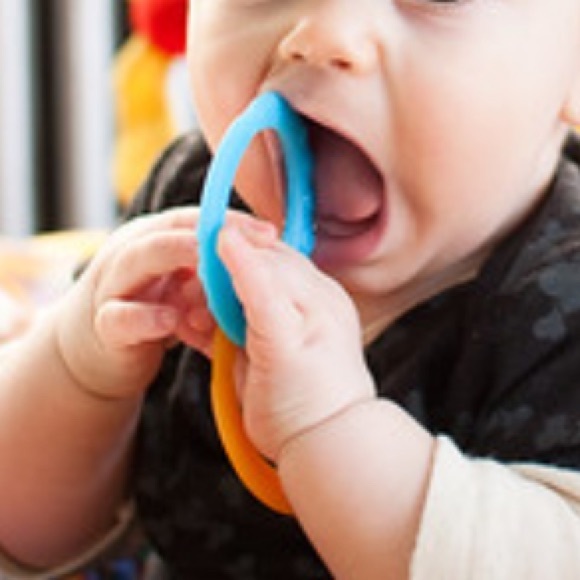Dano Baby Circus Teether Rings, 3 rings. - Picture 3 of 6